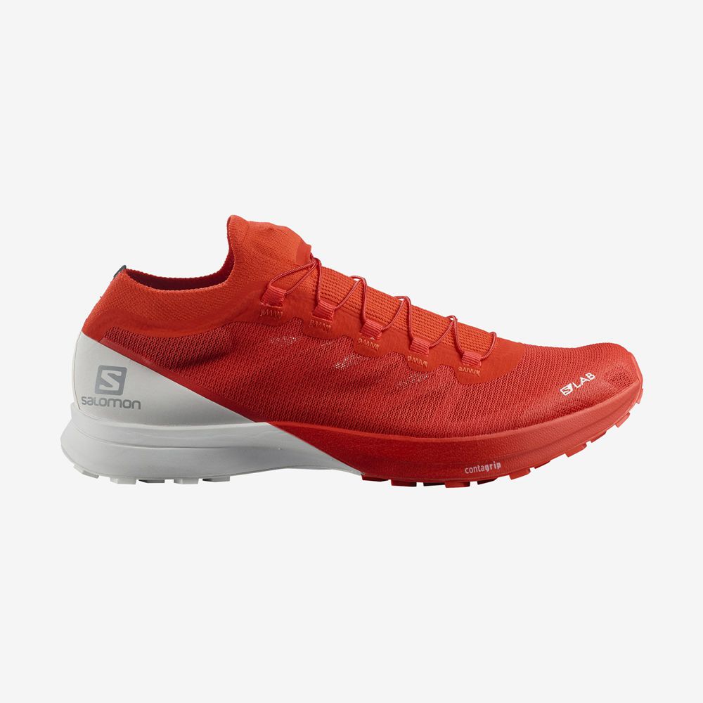 SALOMON S/LAB SENSE 8 Philippines - Men's Trail Running Shoes - Red | 306281-OWL